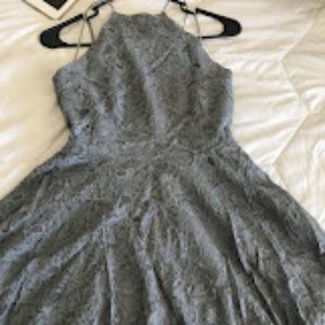 Halter style lacey dress